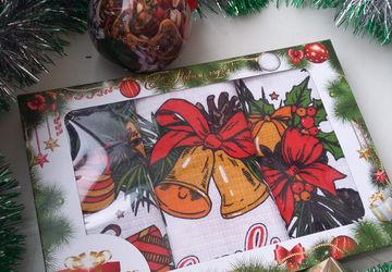 Набор новогодних полотенец