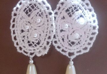 Серьги "Кружевные"