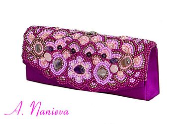 Клатч. Сумочка. Авторская работа."Ягодное ассорти"