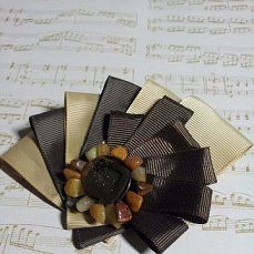 Брошь "Кофейная вечеринка"