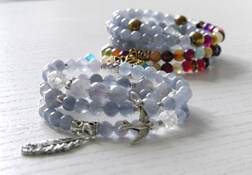 Браслеты ручной работы из  натуральных камней от Кудесницы