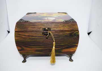 Шкатулка"Подсолнухи"