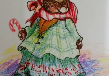 Открытка "милая крольчиха"