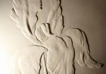 Роспись декоративной штукатурки в интерьере - делаем сами