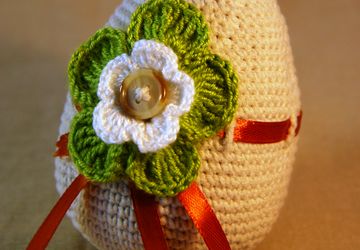 Яйцо пасхальное с декором