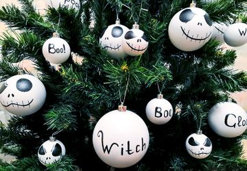 Набор шариков на ёлку Кошмар перед Рождеством