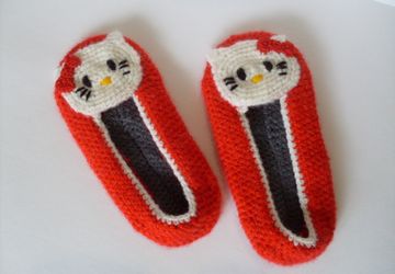 детские тапочки Китти