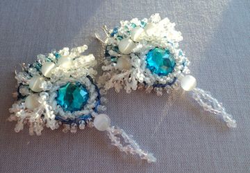 серьги А-ууу!.. Снегурочка!