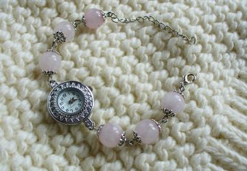 Часы с натуральным камнем