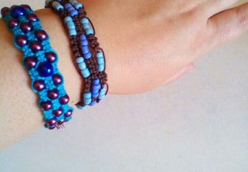 Браслет шамбала, тройной