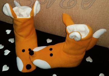 Тапочки ✩★Лисички★✩