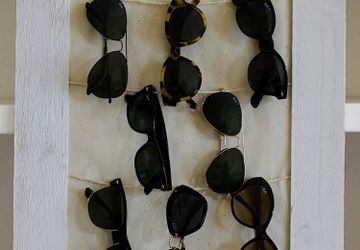 Органайзер для солнцезащитных очков своими руками.