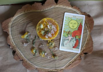 СВЕЧА ЖЕЛТАЯ