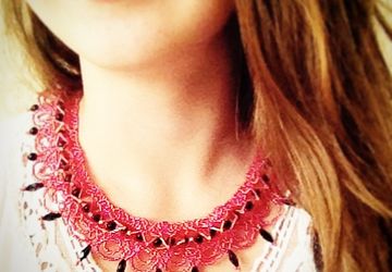 Колье "the road to the heart"