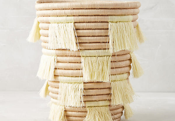 Великолепная имитация африканской корзины.