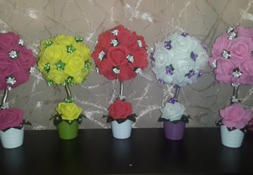 Цветочный топиарий