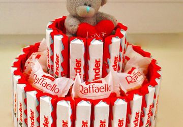 Торт из конфет