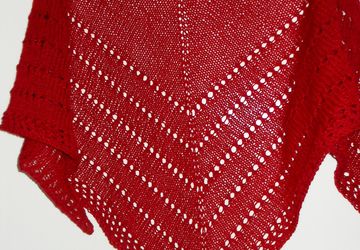 Шаль-косынка-бактус