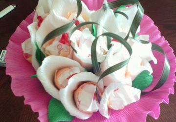 Букеты из конфет