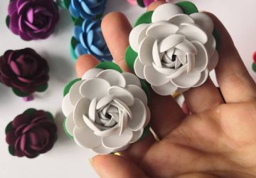 Розы ручной работы