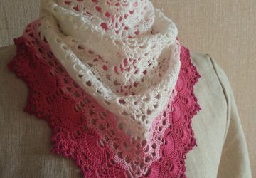 Платок "Белоснежка"