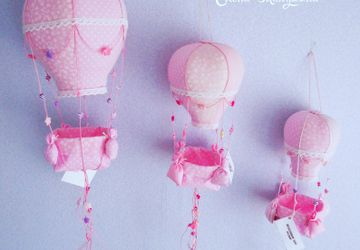 Воздушный шар (интерьерная игрушка)