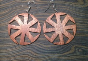 Серьги "Солнцевороты"