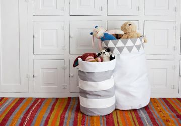 Как сшить корзину для игрушек своими руками