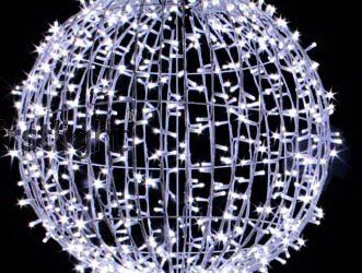 Как сделать шары-гирлянды