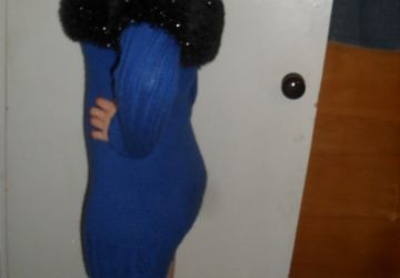 Платье ручной вязки