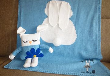 Плед детский "Зайка"