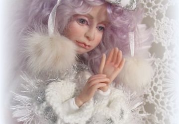 кукла авторская ангел-хранитель