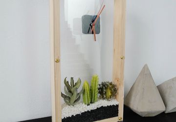 Красочные часы своими руками.