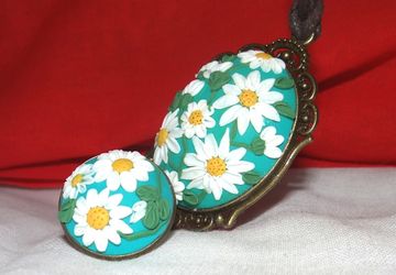 Комплект ромашковый