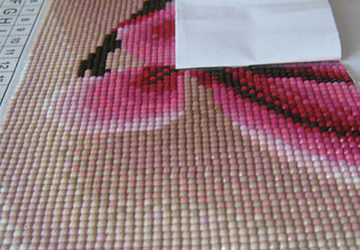 Алмазная вышивка круглыми стразами