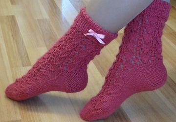 Носки ручной работы "Подарок эльфа