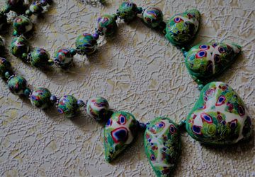 Бусы Полянка