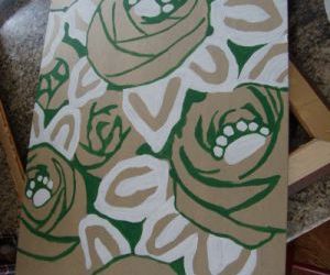 Картины из крупы своими руками