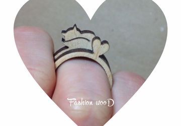 Деревянные колечки