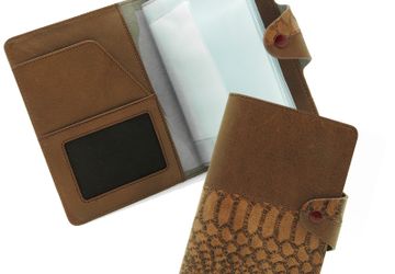 Обложка для автодокументов CANGURIONE 3341-031 DP ANC Light Brown