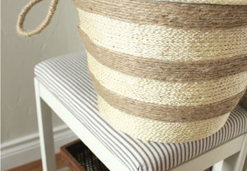 СТИЛЬНАЯ КОРЗИНА СВОИМИ РУКАМИ