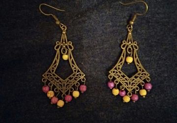 Серьги "цыганочка"