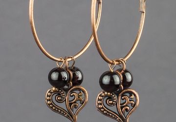 Серьги "Сердце"