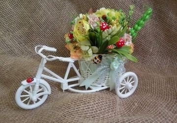 Велосипед декорированый