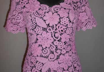 Кофточка крючком.