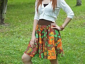 Мастер-класс: Шьем пышную юбку-солнце