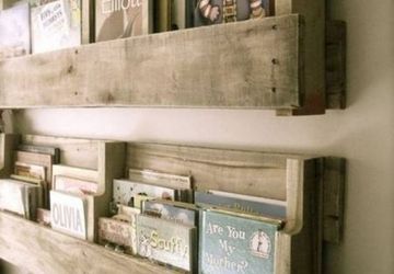 Вешалка-полка из поддона своими руками.