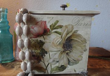 Шкатулка винтажная