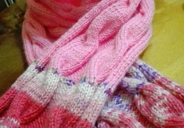 Шарф для девочки