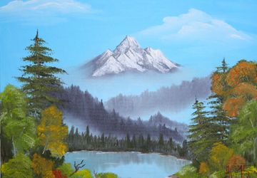 Осеннее озеро